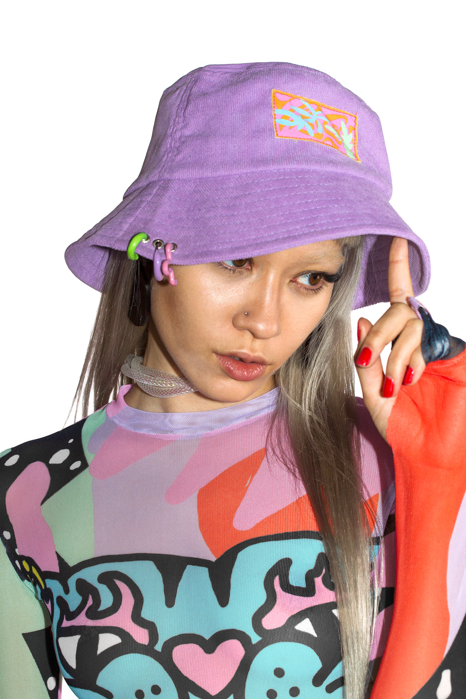 bucket hat queen skittles
