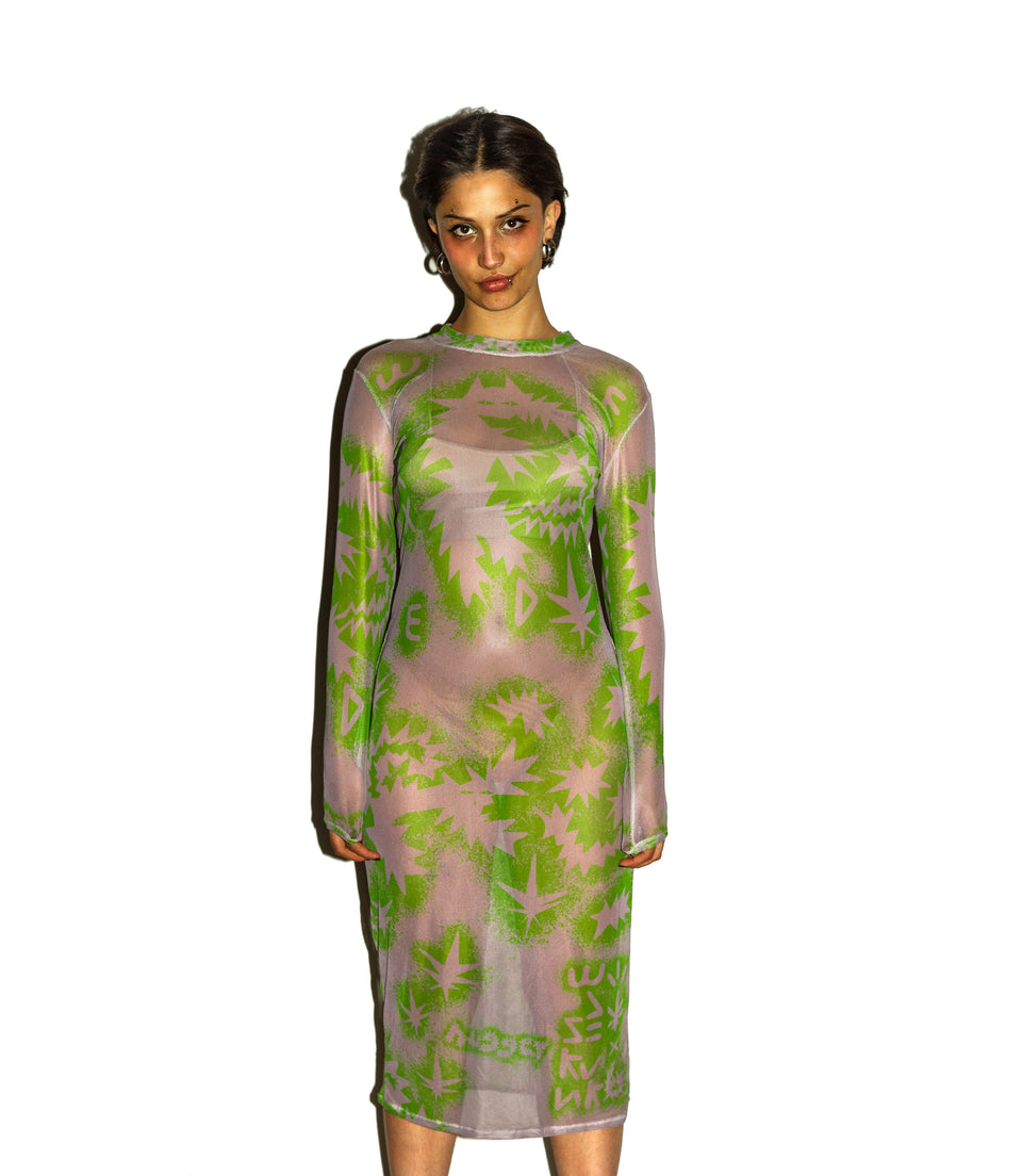 maxivestido skunk